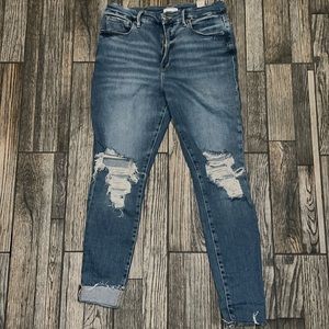 Good American High Rise Skinny Jeans